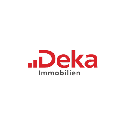 Deka-Logo: Roter Schriftzug 'Deka' mit stilisiertem Punkt- und Balkenmotiv links daneben.