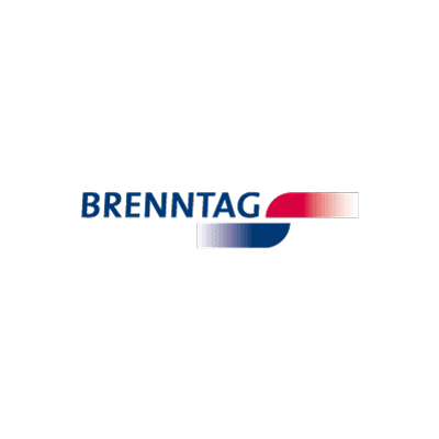 Brenntag Logo in blau-rot